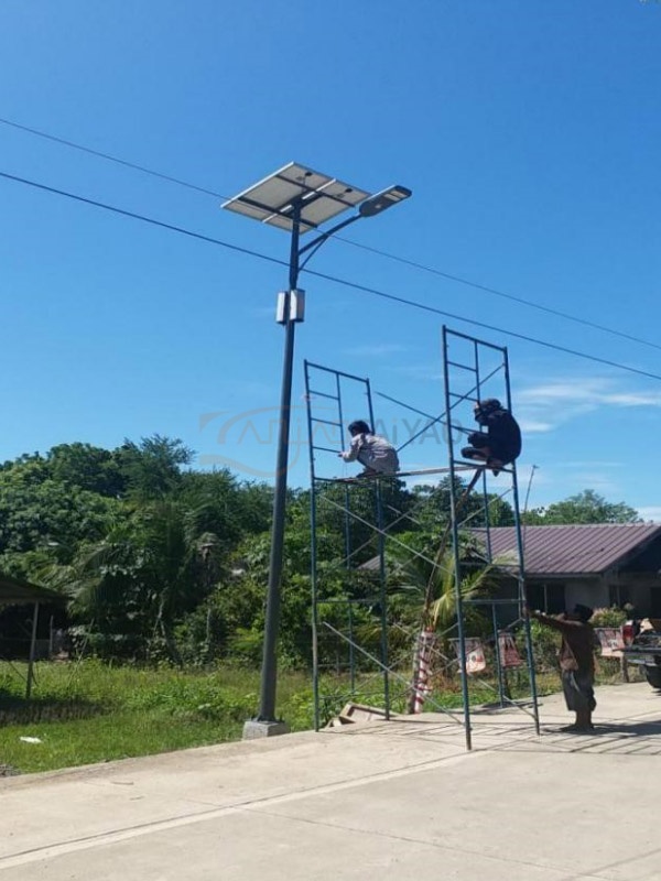 Philippines(Manila) 8M 120W solar street light